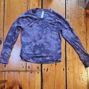 Athleta Purple Long Sleeve Sweatshirt XS